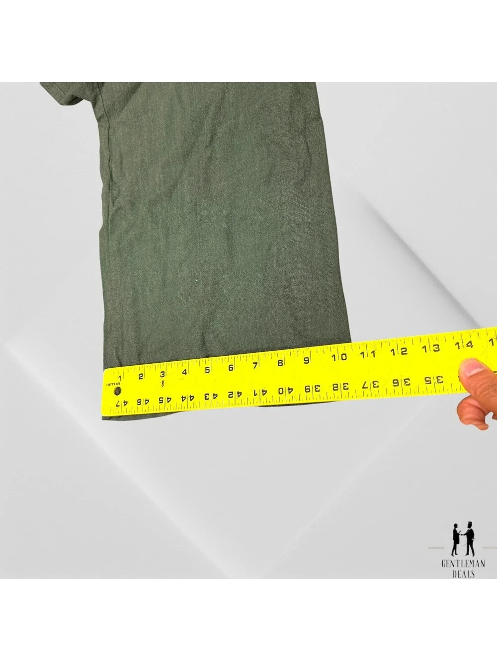 Arkhe The Label  VKTRBLAK. The Linen Rayon Pants Drape mens Olive L 30-33x33